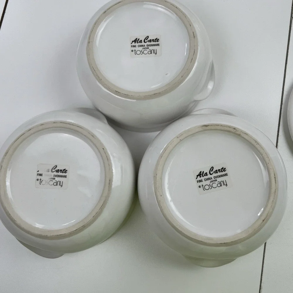 Three Toscany Covered Casserole Dishes Ovenware To Table Japan Ala Carte